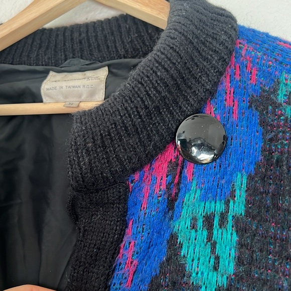 Retro 90s R. Ramblers Oversized Slouchy Sweater Jacket - Picture 4 of 16